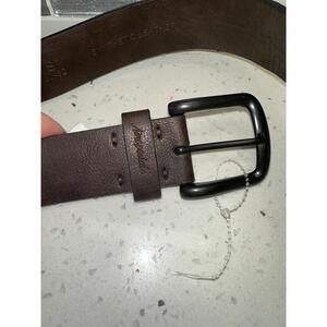 Aeropostale Men's Brown Synthetic Leather Belt Classic Casual Size SM 30-32